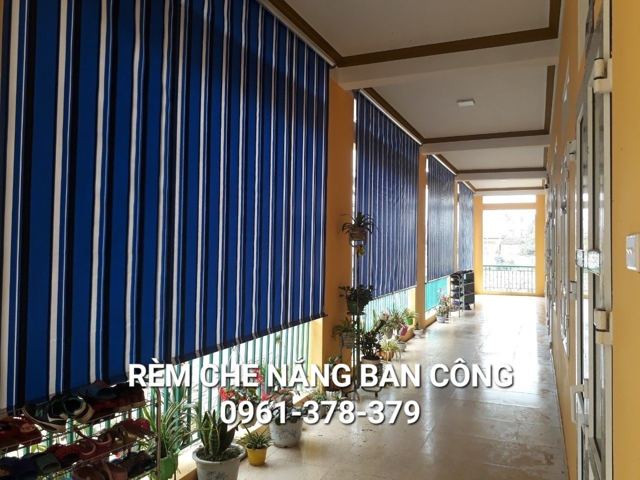 rèm che nắng ban công